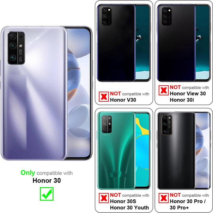 Actual product image Cadorabo Case for Honor 30 with belt clip (K30)