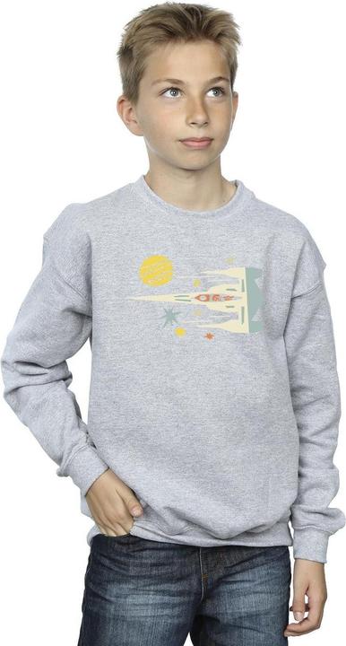 Produktbild Star Wars The Mandalorian Cutout Ship Sweatshirt Jungen (104)