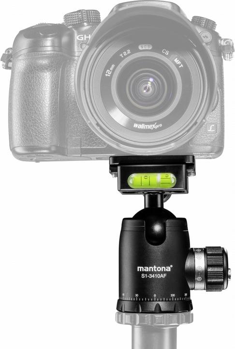 Actual product image mantona Fortress 34 ball head (S1-3410AF) (Spherical head)