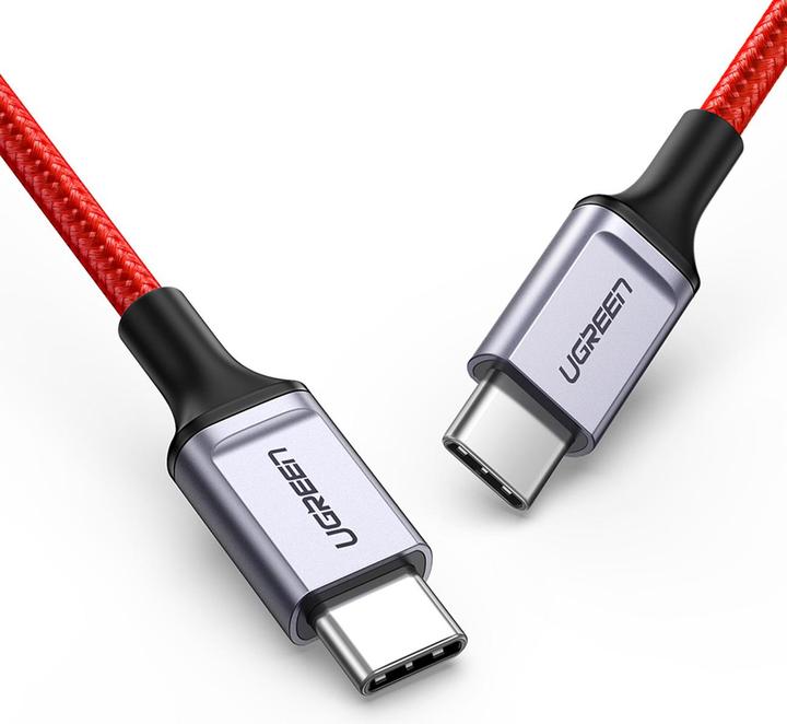 Produktbild Ugreen USB-C to USB-C cable 2.0 1m (red) (1 m, USB 2.0)