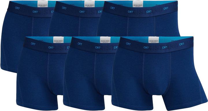 CR7 Boxershort Casual Figurbetont Bamboo, Trunk 6-pack FSC