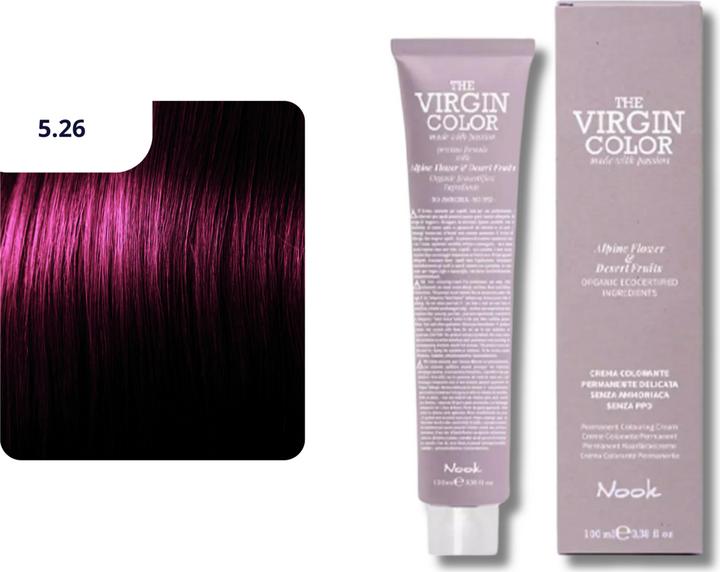 Produktbild Nook Virgin Color Haarfarbe (5.26 hellblond violett rot)