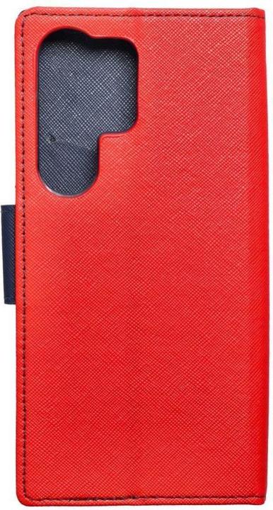 Image du produit OEM Book case FANCY Book case for SAMSUNG S24 ULTRA red / navy (Samsung Galaxy S24 Ultra)