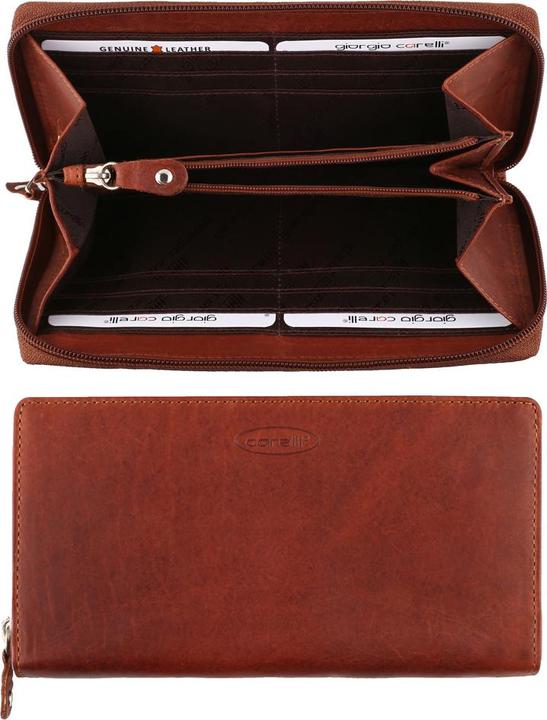 Actual product image Giorgio Carelli Zipper purse