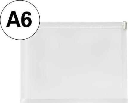 Actual product image Kolma Easy A6 document pouch with zip fastener (A6, 1 x)