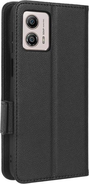 Actual product image MU Classic Litchi Leather Bookcover Series (Motorola Moto G Stylus 5G (2023))