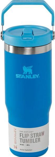 Stanley 1913 The IceFlow Flip Straw Tumbler thermos bottle, blue, 890 ml (0.89 l)
