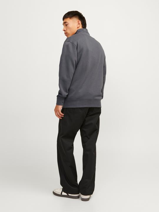 Actual product image Jack & Jones Text Sweatshirt with half zip Sweatshirt with half zip (M)