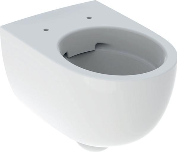 Actual product image Geberit Keramag Renova Nr. 1 Comfort wall-hung WC, rimless, wall-hung, raised, closed form, 500.694
