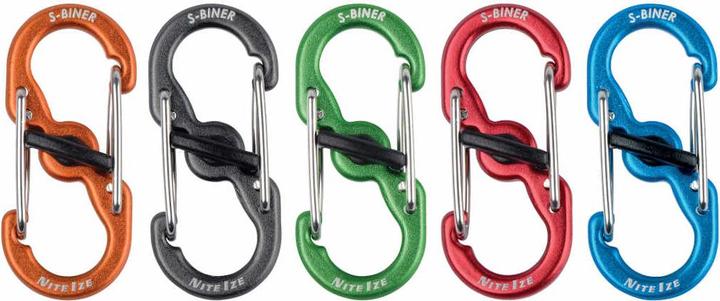 Actual product image Nite Ize NiteIze S-Biner MicroLock Aluminium