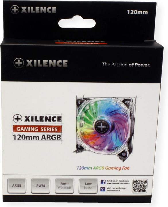 Actual product image Xilence XPF120G.ARGB.PWM (120 mm, 1 x)