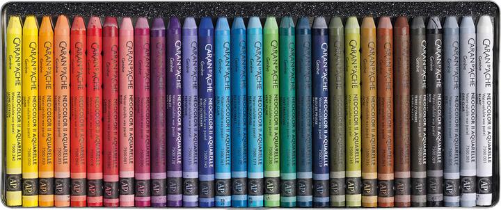 Image du produit Caran d'Ache Neocolor II Aquarelle Metallschachtel (Multicolore, 30 x)