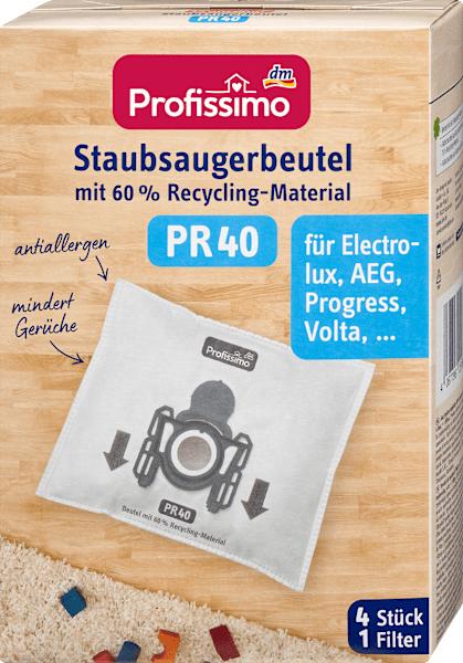 Produktbild dm Profissimo Staubsaugerbeutel PR 40 (4 x)