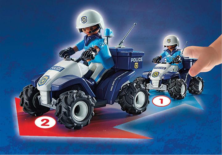 Produktbild Playmobil Polizei-Speed Quad (71092, Playmobil City Action)
