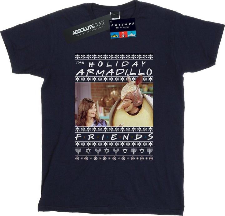 Friends Fair Isle Holiday Armadillo TShirt (S)