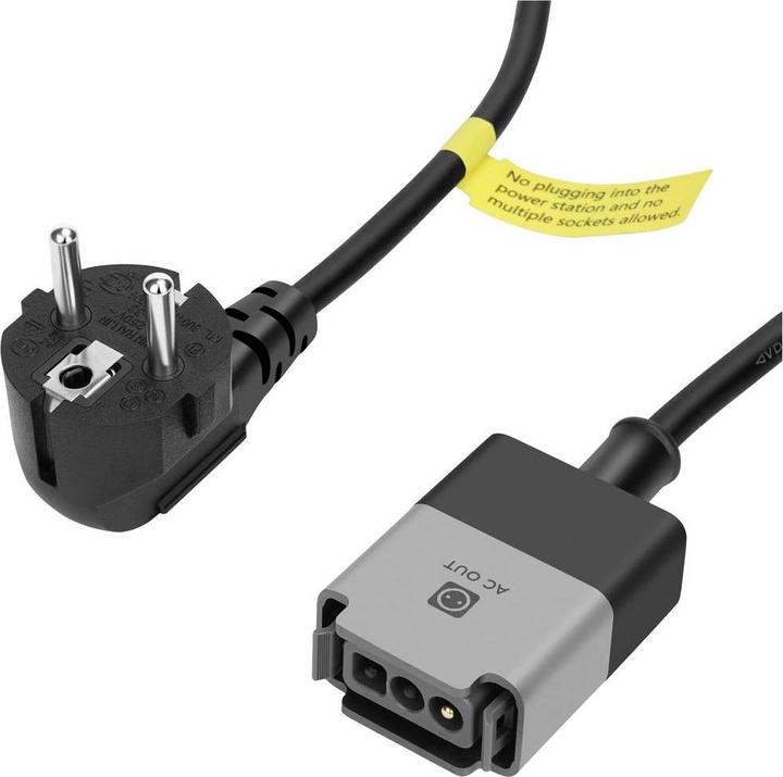 Actual product image EcoFlow AC Cable 3m
