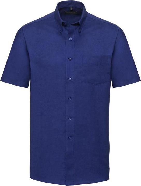 Russell Collection Oxford Hemd Kurzarm pflegeleicht (53)