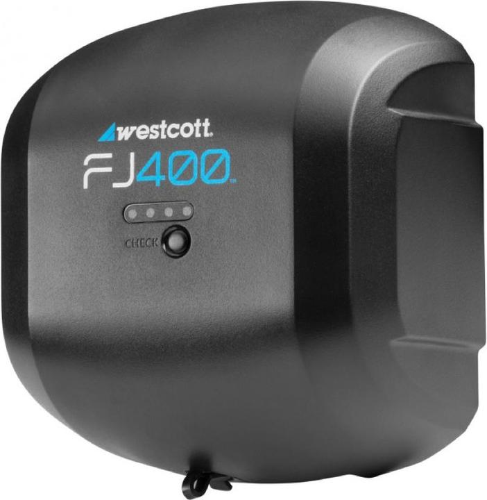 Actual product image Westcott Lithium Polymer Battery FJ400 AC/DC