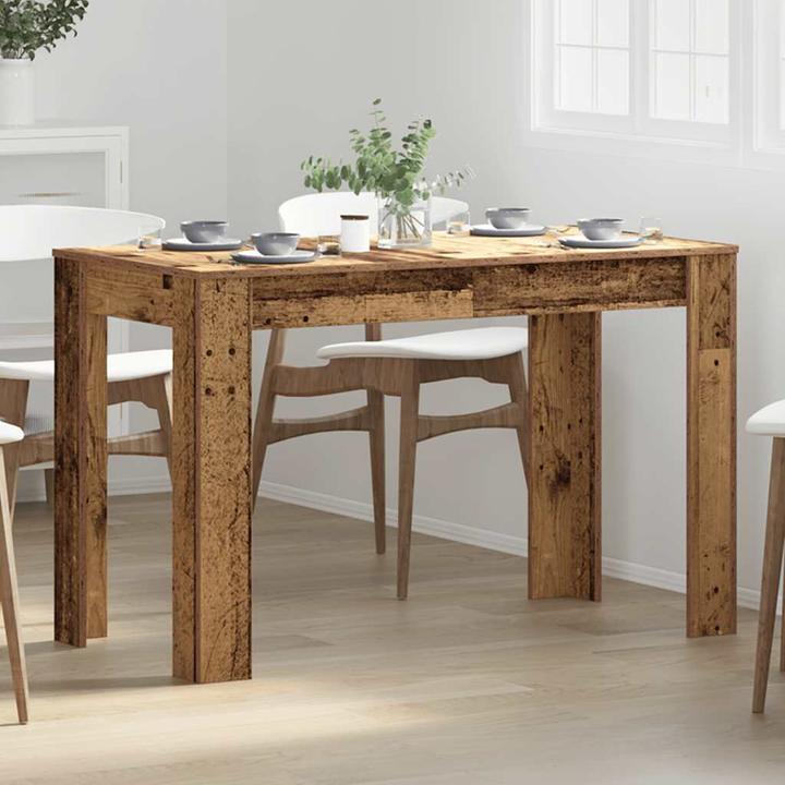 Produktbild VidaXL Esstisch Altholz-Optik 120x60x76 cm Holzwerkstoff (120 x 60 x 76 cm)