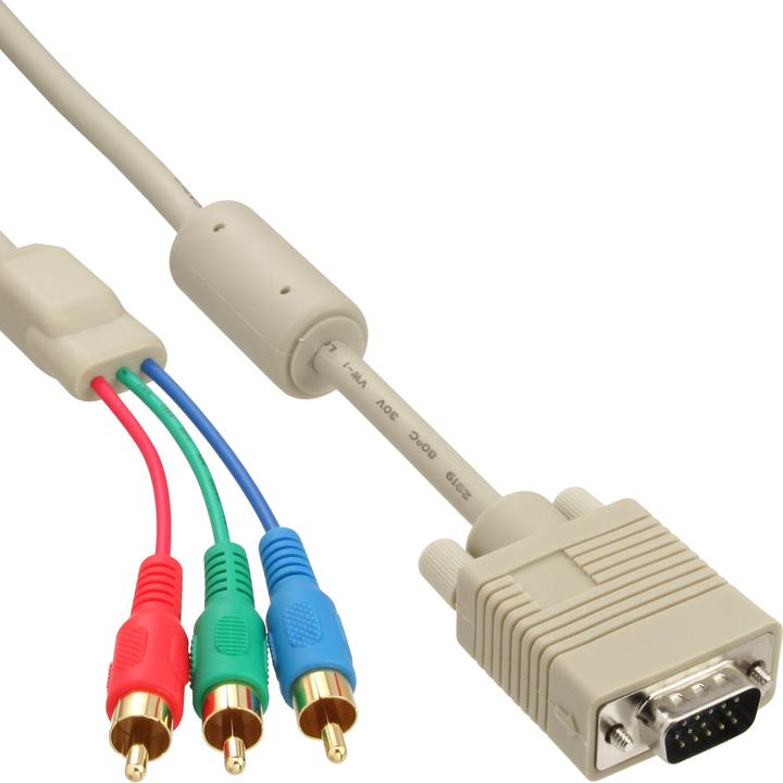 InLine Kabel HD-15-Stecker (2 m, VGA)