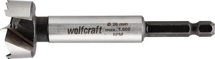 Produktbild wolfcraft wolfcraft 1 Forstnerbohrer Schaft 6-kant ø35x90mm (35 Millimeter)