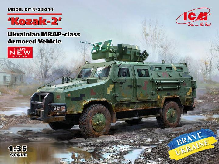 Produktbild ICM Kozak-2, Ukrainian MRAP-class Armored Vehicle (100% new molds)