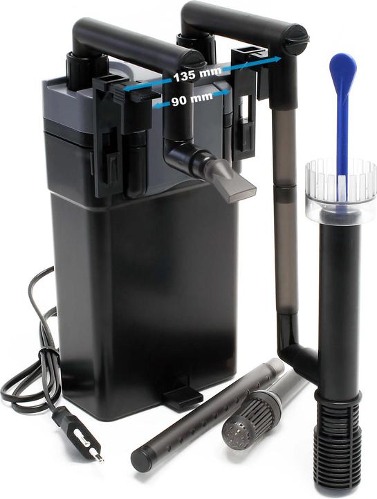 Actual product image SunSun HBL-801 Hang On Filter Attachment Filter 500l/h 6 W for aquariums up to 60 liters (60 l, Fresh water, Salt water)