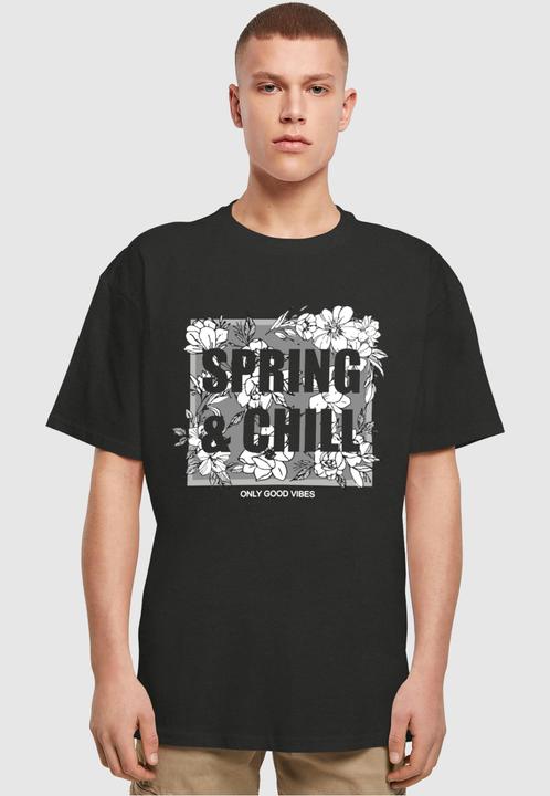 Actual product image Merchcode Spring And Chill Heavy Oversized Tee - 112613 (XL)