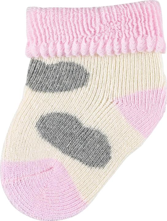 Actual product image Sterntaler Socks set of 3 hearts pink One Size (One size)