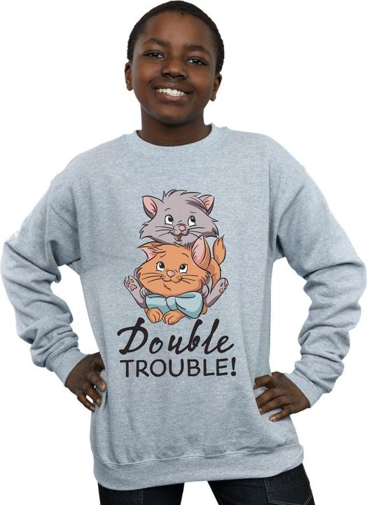 Immagine prodotto Disney The Aristocats Double Trouble Felpa Ragazzi (128)