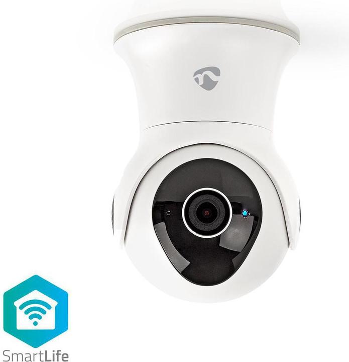 Actual product image Nedis Smartlife Outdoor Camera Wi-Fi Full HD 1080p IP65 Cloud / Internal 16GB 12 VDC with Motion Sensor (1920 x 1080 Pixels)