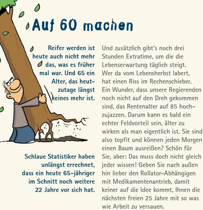 Produktbild Geschafft! Was Mann mit 65 nicht mehr tun muss! (Deutsch, Michael Kernbach, 2013)