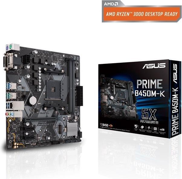 Immagine prodotto ASUS PRIME B450M-K II (AM4, AMD B450, mATX)