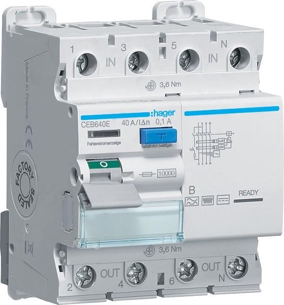 Actual product image Hager CEB640E