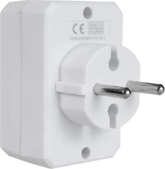 Actual product image Maclean MCE212 - Flache Dreifachsteckdose 16A Universal (3 x)