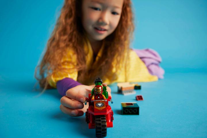 Produktbild LEGO Iron Man mit Bike und der Hulk (76287, LEGO Marvel)