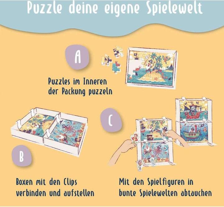 Produktbild Ravensburger Piraten auf Schatzjagd (48 Teile)