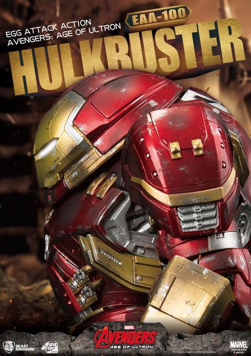 Actual product image Beast Kingdom Avengers - Age of Ultron "Hulkbuster" Egg Attack Figure
