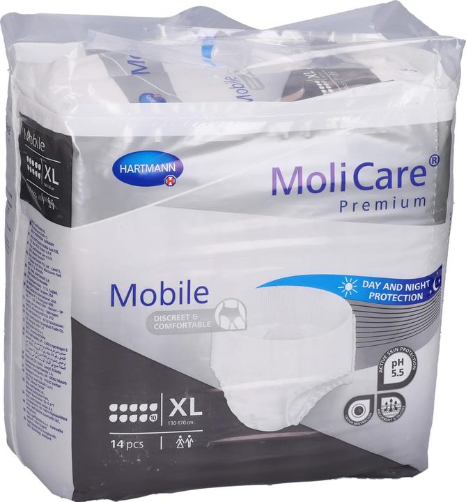 Produktbild MoliCare Mobile 10 Inkontinenz Pants (14 x, XL)