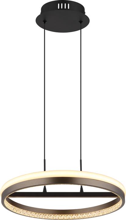 Immagine prodotto Globo Lampada a sospensione in metallo nero opaco, 1xled