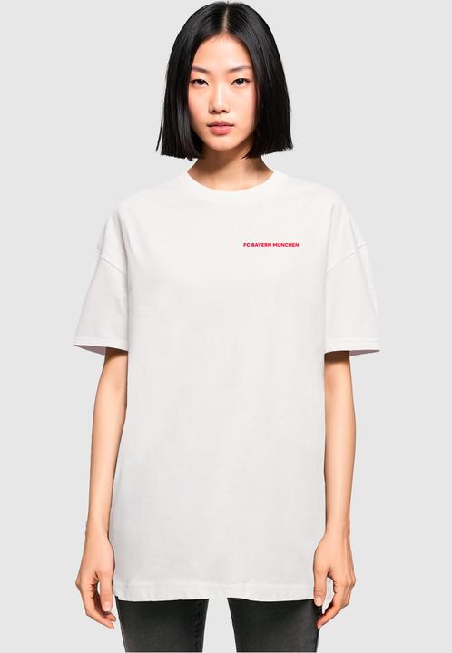 Immagine prodotto FC Bayern München Donna Logo History Red Oversized Boyfriend Tee - 118301 (S)