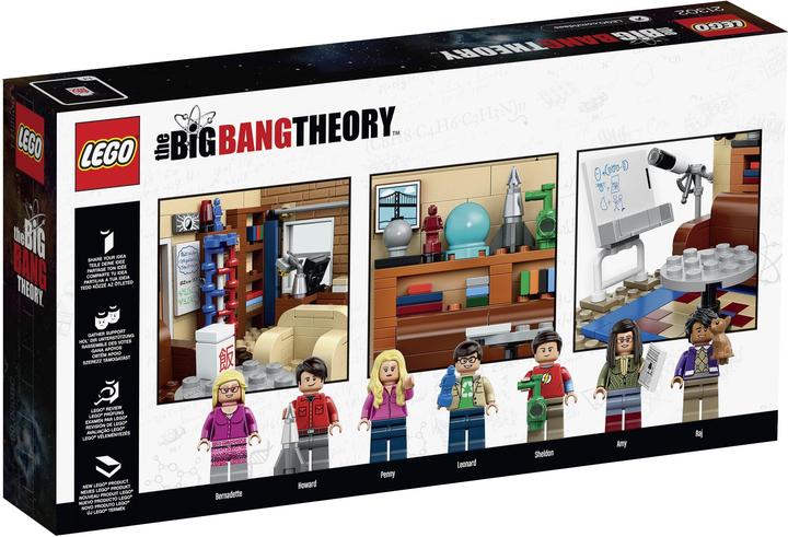 Immagine prodotto LEGO The Big Bang Theory (21302, LEGO Ideas, Set LEGO rari)