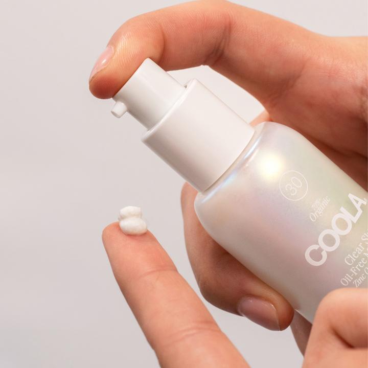 Actual product image Coola Suncare Clear Skin Zinc Oxide Sunscreen (Suntan cream, SPF 30, 33 ml)