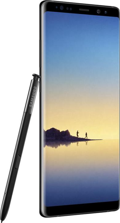 Image du produit Samsung Galaxy Note8 (128 Go, Midnight Black, 6.30", Double SIM hybride, 12 Mpx, 4G)