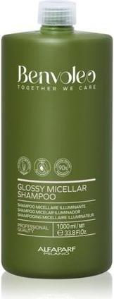 Actual product image Alfaparf Alfa Benvoleo Glossy Micellar Shampoo 1L (1000 ml, Liquid shampoo)