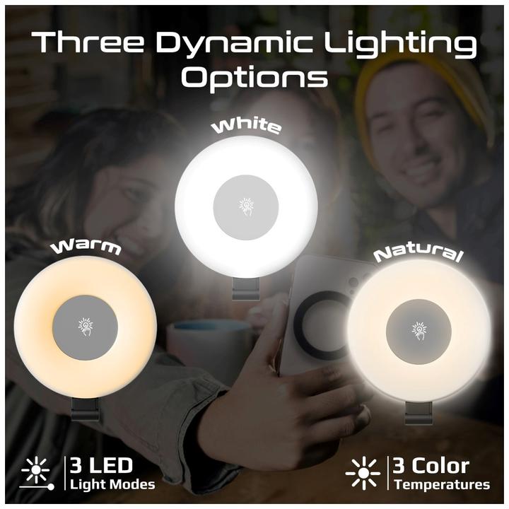 Produktbild ProMate MagHaloSelfie LED-Licht (Ringleuchte)