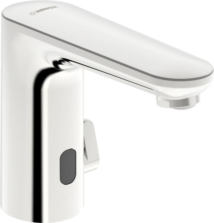Produktbild Hansa HANSAELECTRA Safety Waschtischarmatur, berührungslos, Batteriebetrieb, 135 mm Höhe, Bluetoot