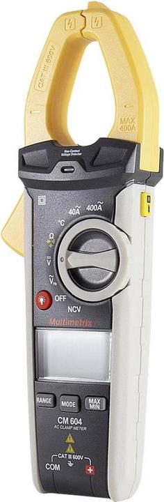 Actual product image Multimetrix CM 604 Current clamp digital incl. bag CAT III 600V Display (Counts): 4000 (CAT III 600V)