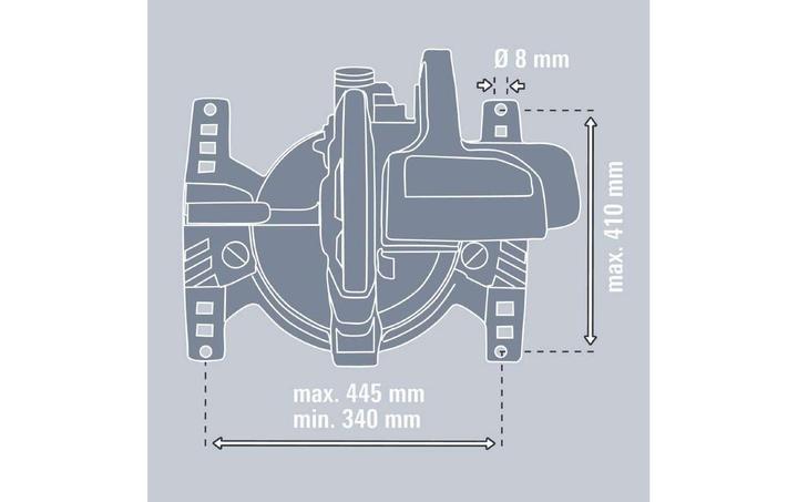 Produktbild Einhell Untergestell E-Stand (44.50 cm, 41 cm)
