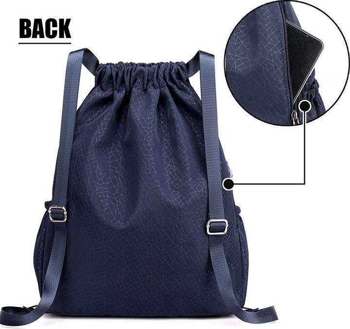 Image du produit Only-Bags.Store Sport Turnbeutel, wasserdichte Tasche Unisex Rucksack Daypack Gym Bag, Sporttasche Tasche für